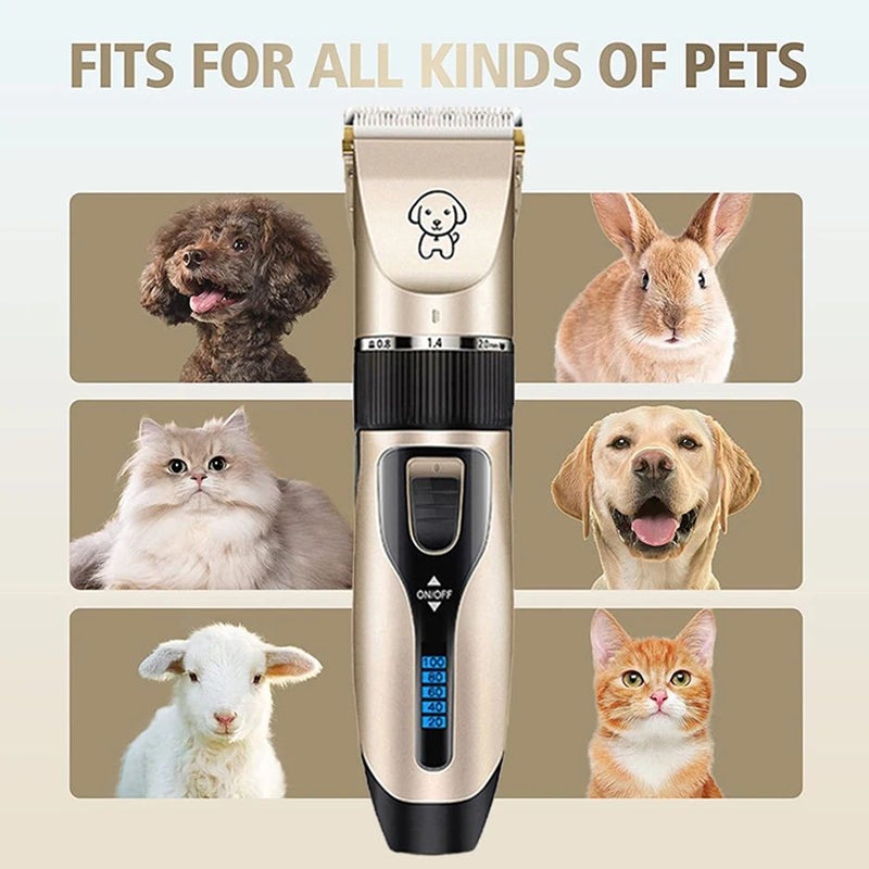 Cordless Electric Pet Clippers