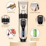 Cordless Electric Pet Clippers