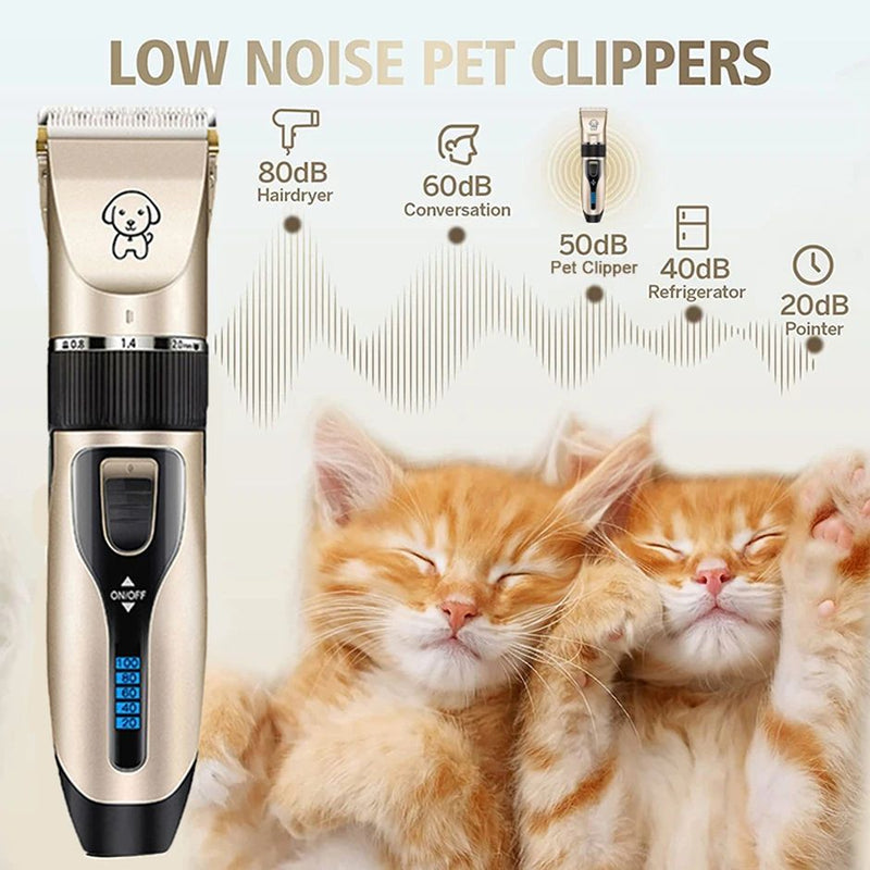 Cordless Electric Pet Clippers