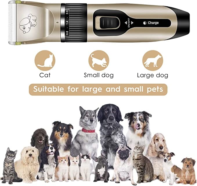 Cordless Electric Pet Clippers