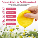 Turmeric & Kojic Acid Cleansing Pads (40 Pack)